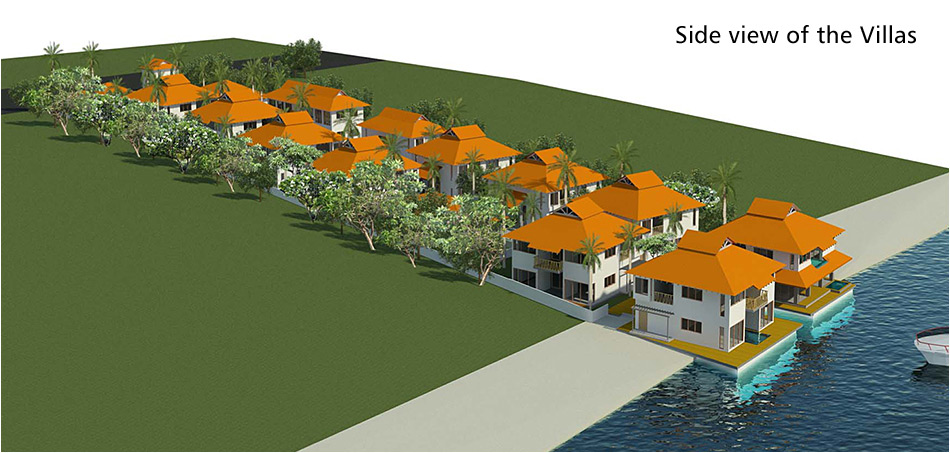 Frangipani Beach Pavilions, Sunset Beach, Resort Investment at Havannah Harbour, Vanuatu